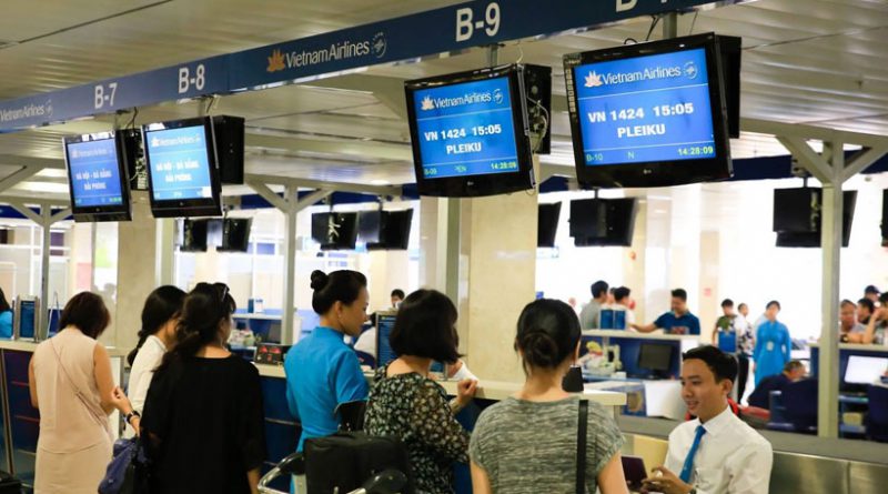Thời gian làm thủ tục sân bay
