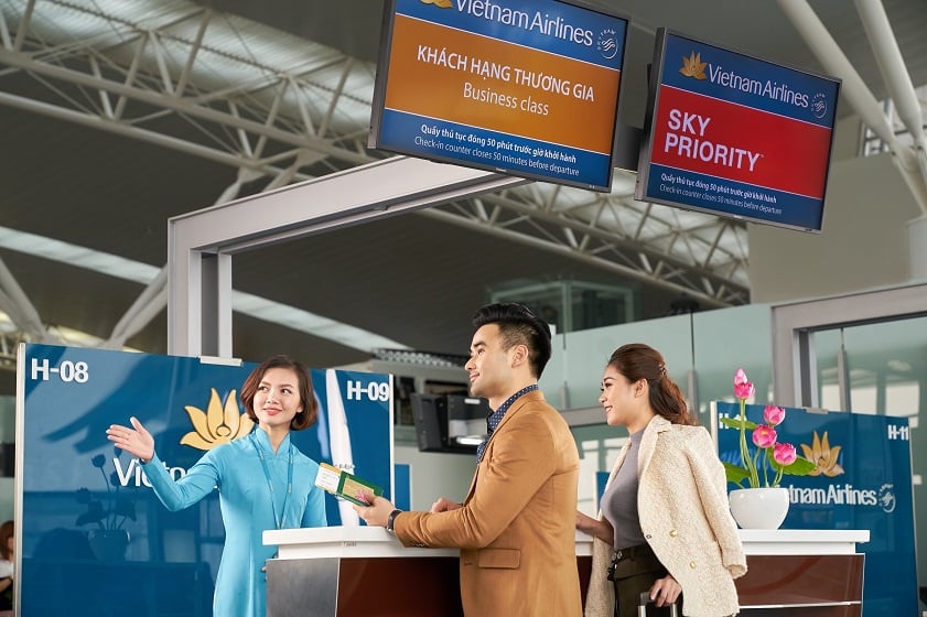 Thời gian làm thủ tục sân bay
