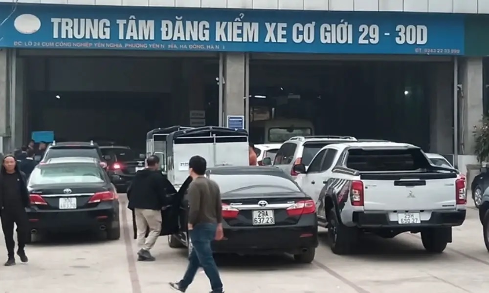 Địa chỉ đăng kiểm ô tô tại Hà Nội