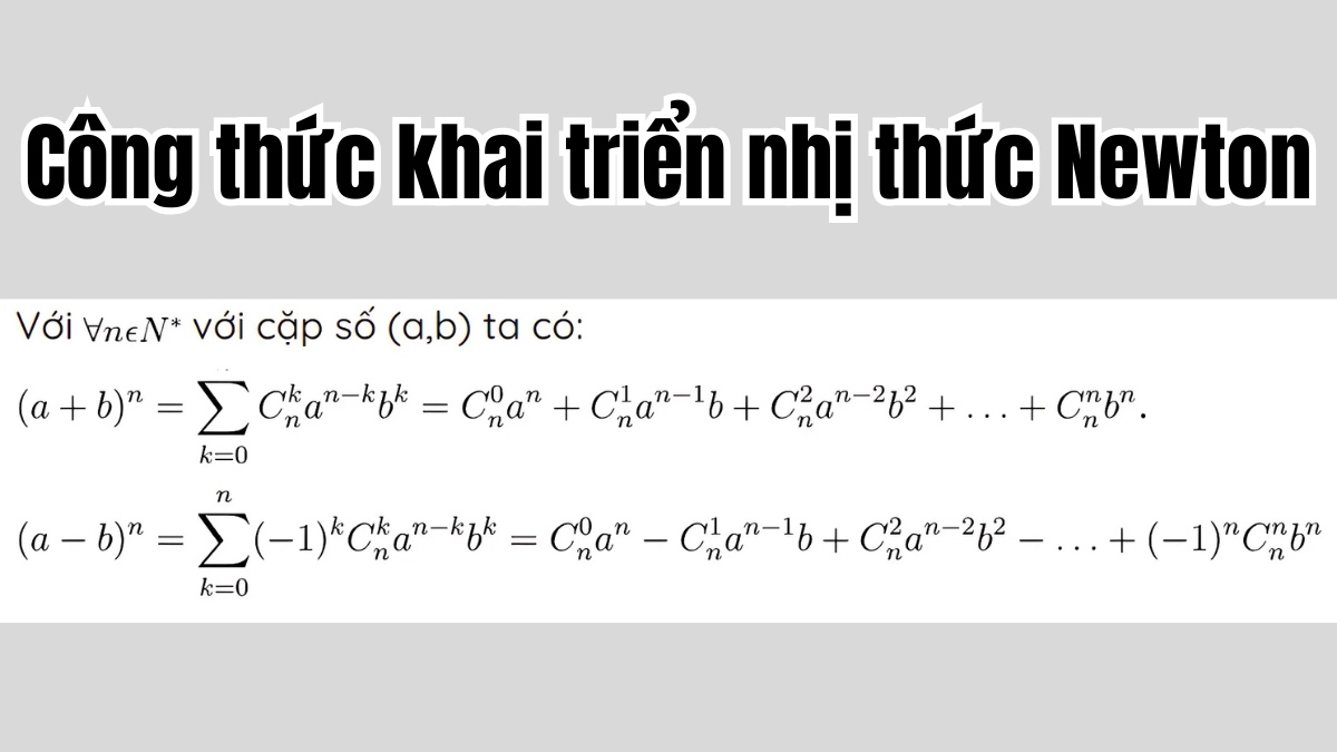 nhị thức newton