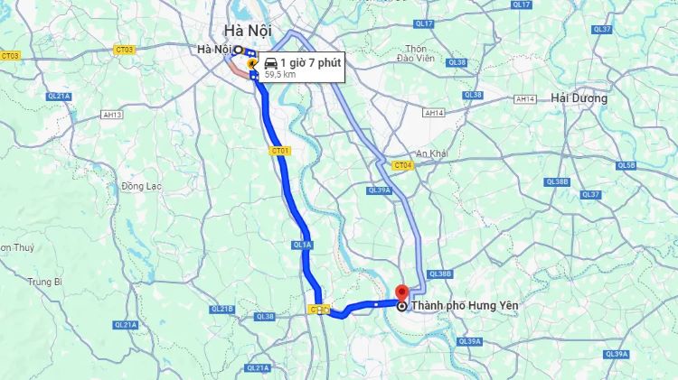 Xe Nội Bài Hưng Yên​